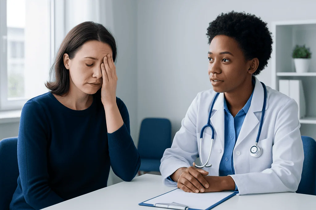 Symptoms of uveitis — uveitis