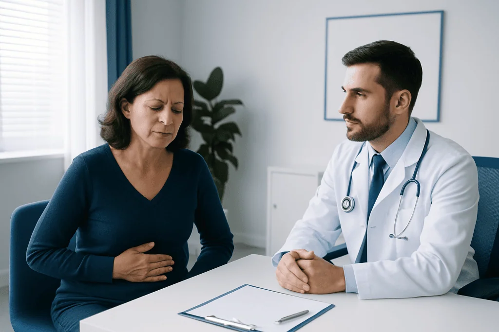 Symptoms pantoprazole may help relieve — pantoprazole