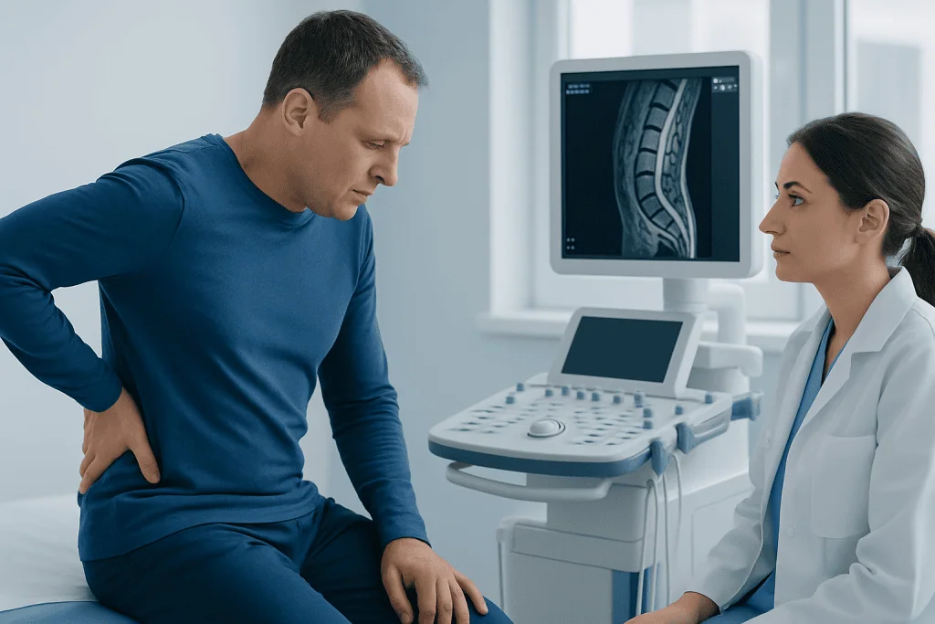 Symptoms patients may notice — coccyx