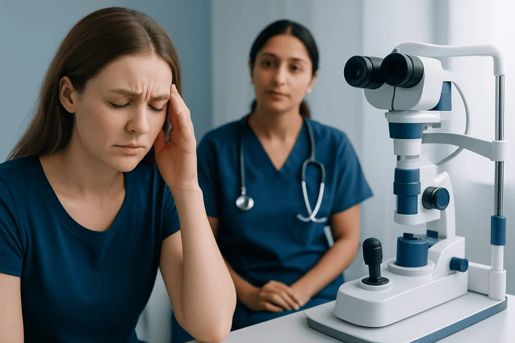 Symptoms patients may notice — idiopathic intracranial hypertension