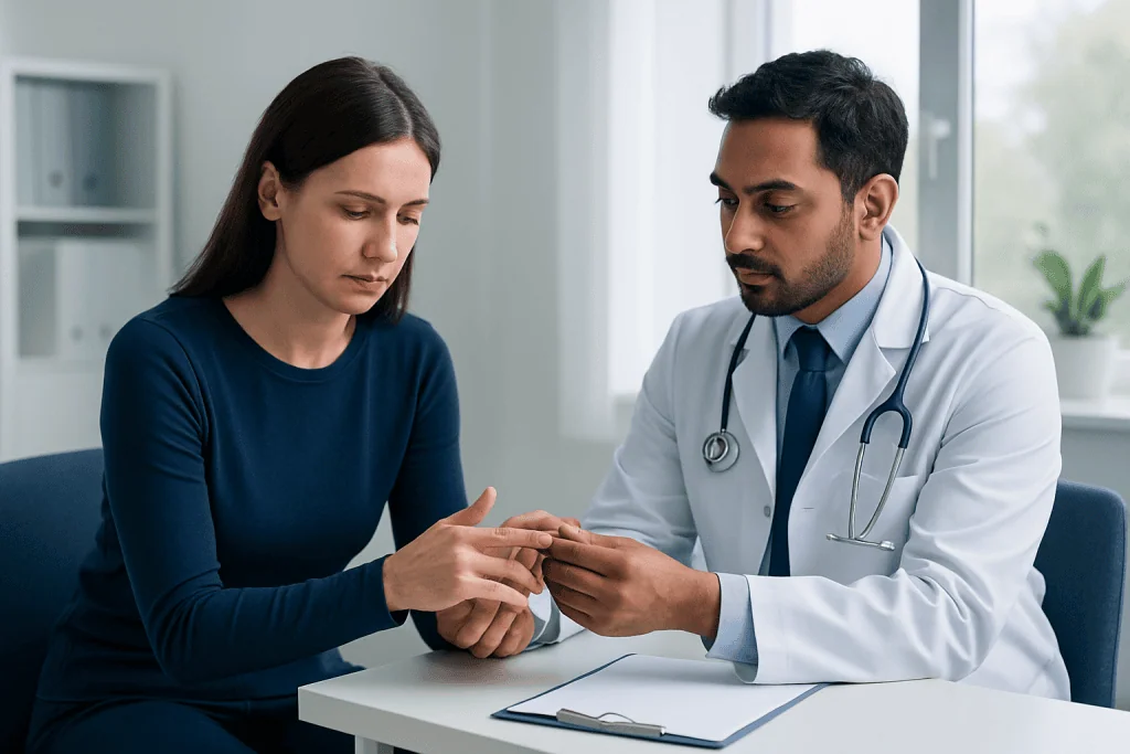Symptoms That Can Overlap — and Clues That May Point One Way — sprained finger vs broken