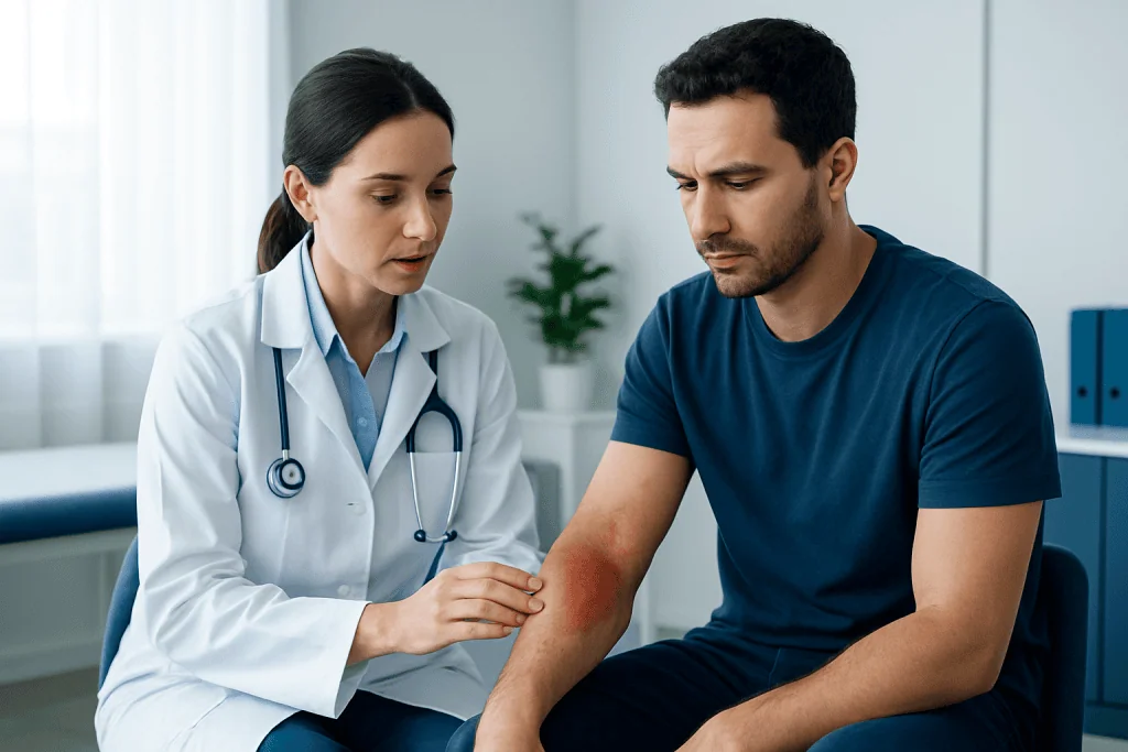 Symptoms that help distinguish second degree burns — images of second degree burns