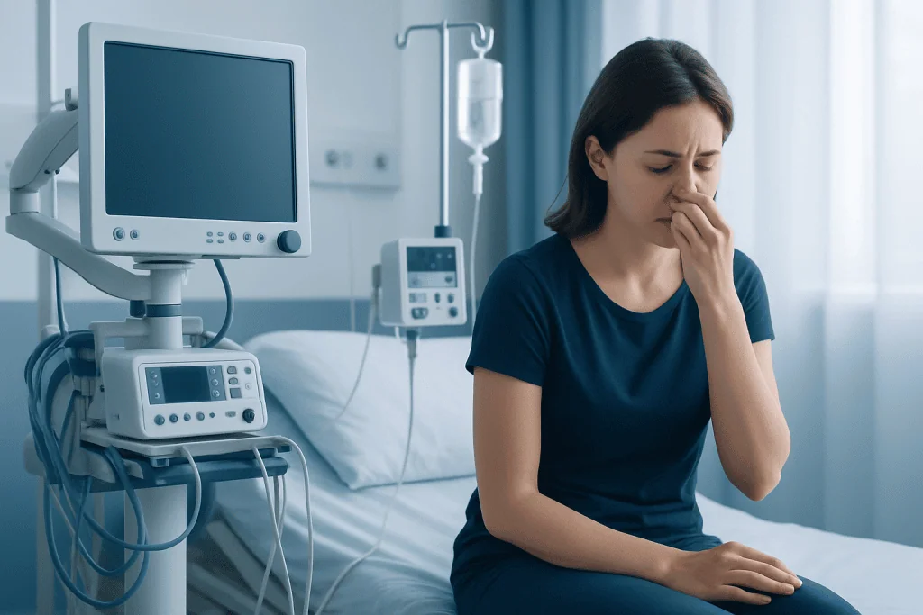 Symptoms that may come with nasal congestion — stuffy nose