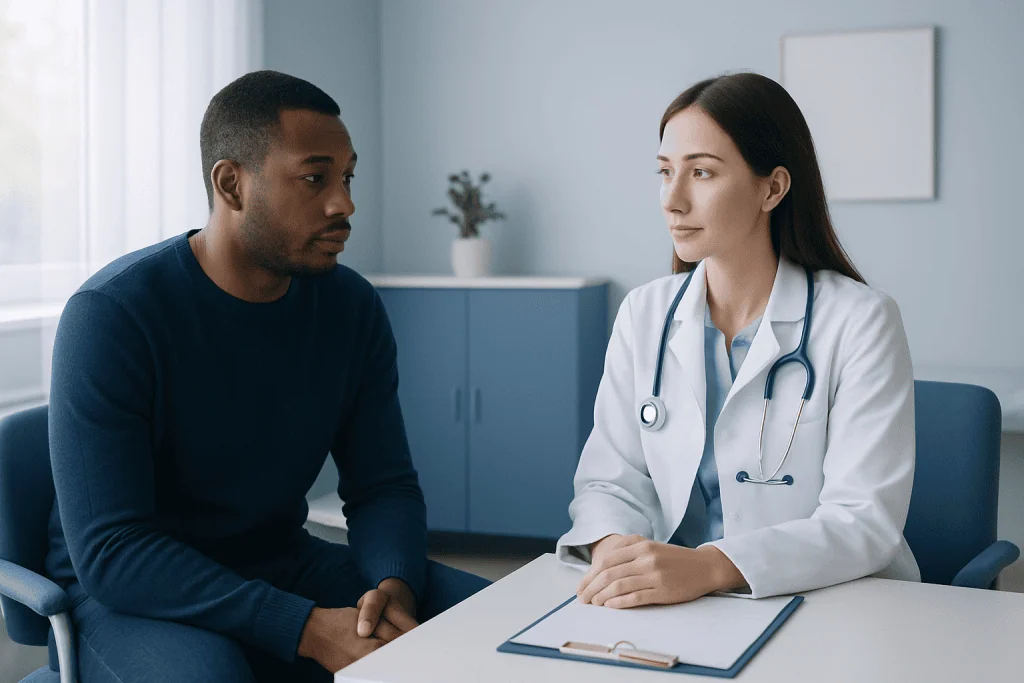 Symptoms that may overlap with other male health concerns — hiv symptoms in men