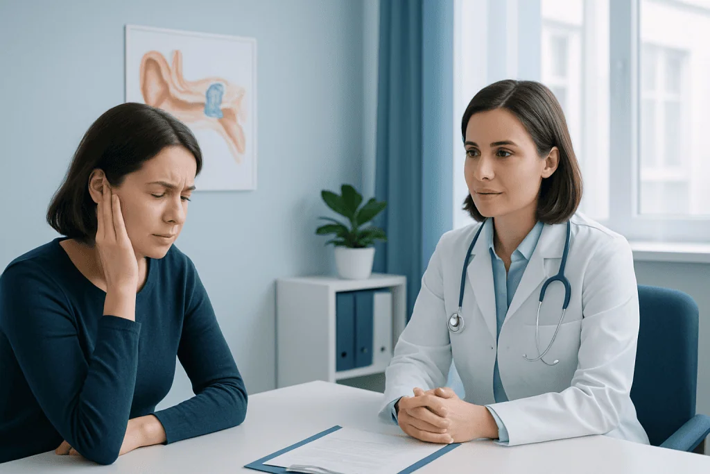 Symptoms that may suggest an ossicle problem — ossicles