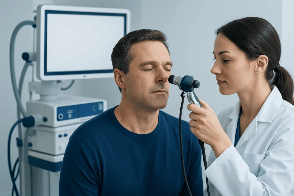 Symptoms that may suggest enlarged turbinates — turbinate reduction