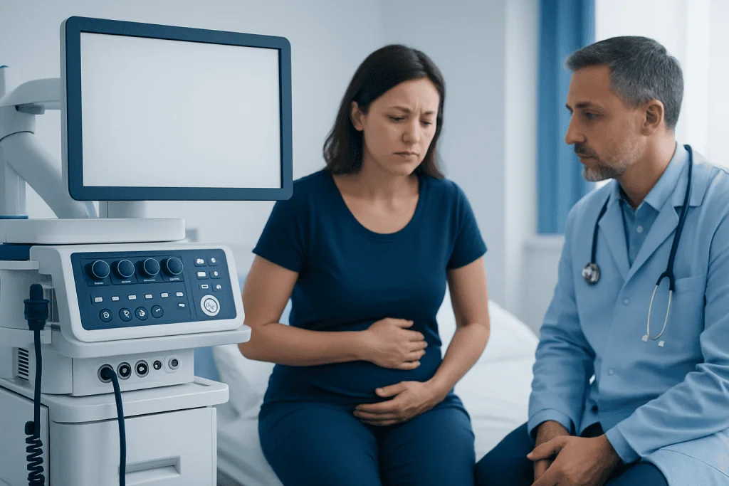 Symptoms that often happen together — constipation belly ache