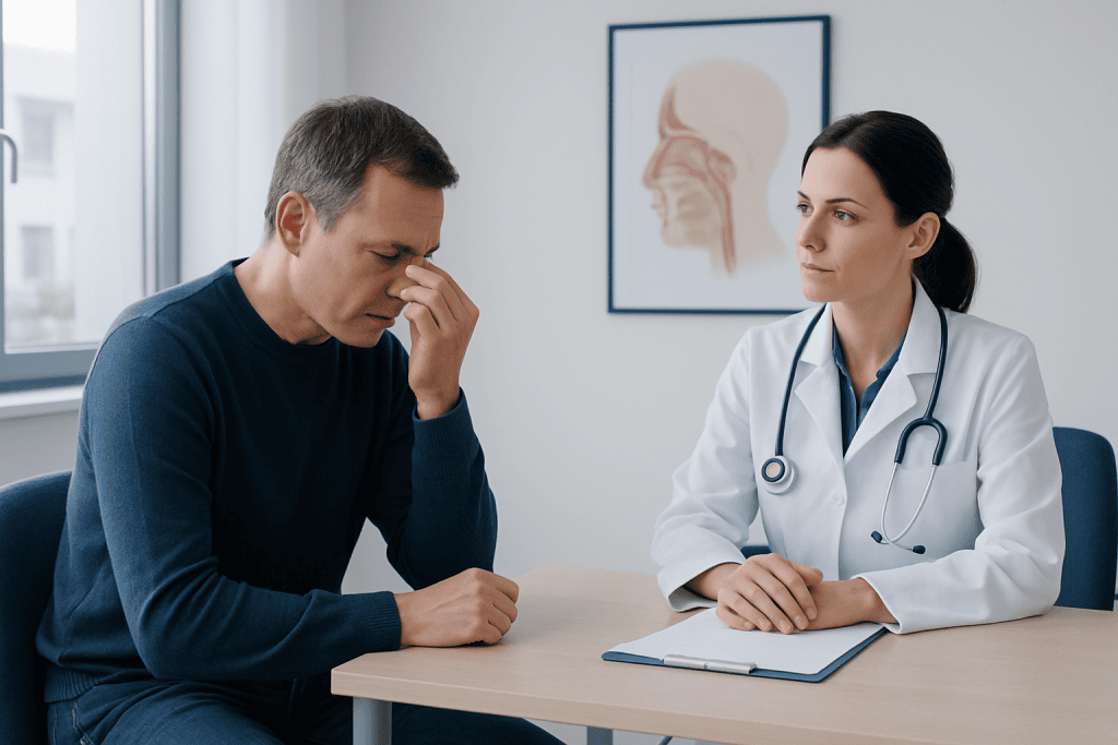 Symptoms: when a septum causes problems — septum