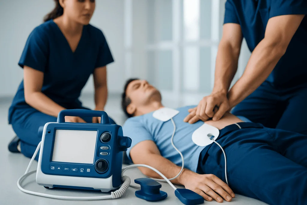 The first steps in an emergency — first aid