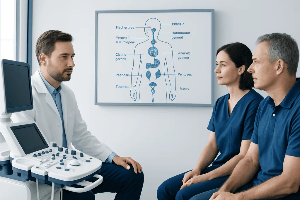 The main glands and hormones — endocrine system
