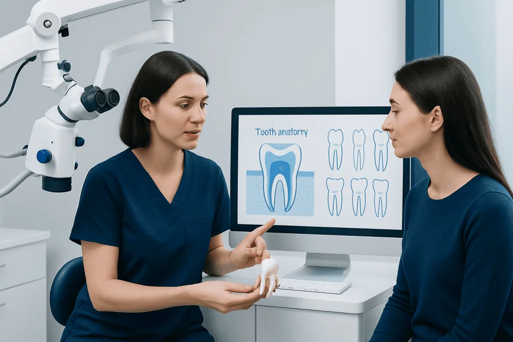 Tooth anatomy and the different types of teeth — teeth