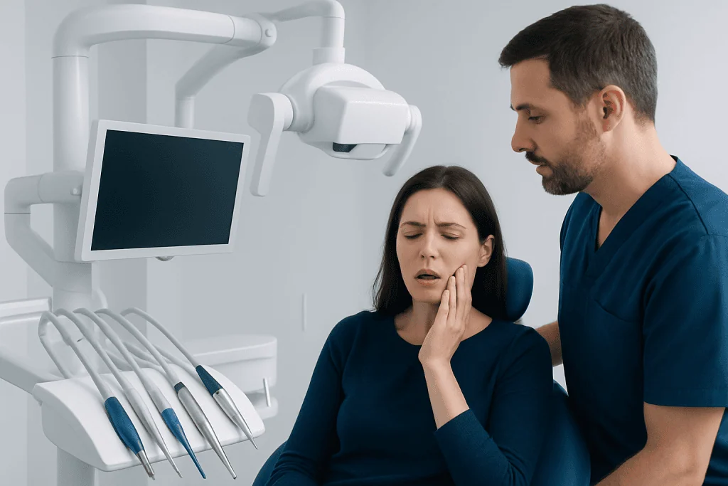 Types and symptoms of a broken tooth — broken tooth