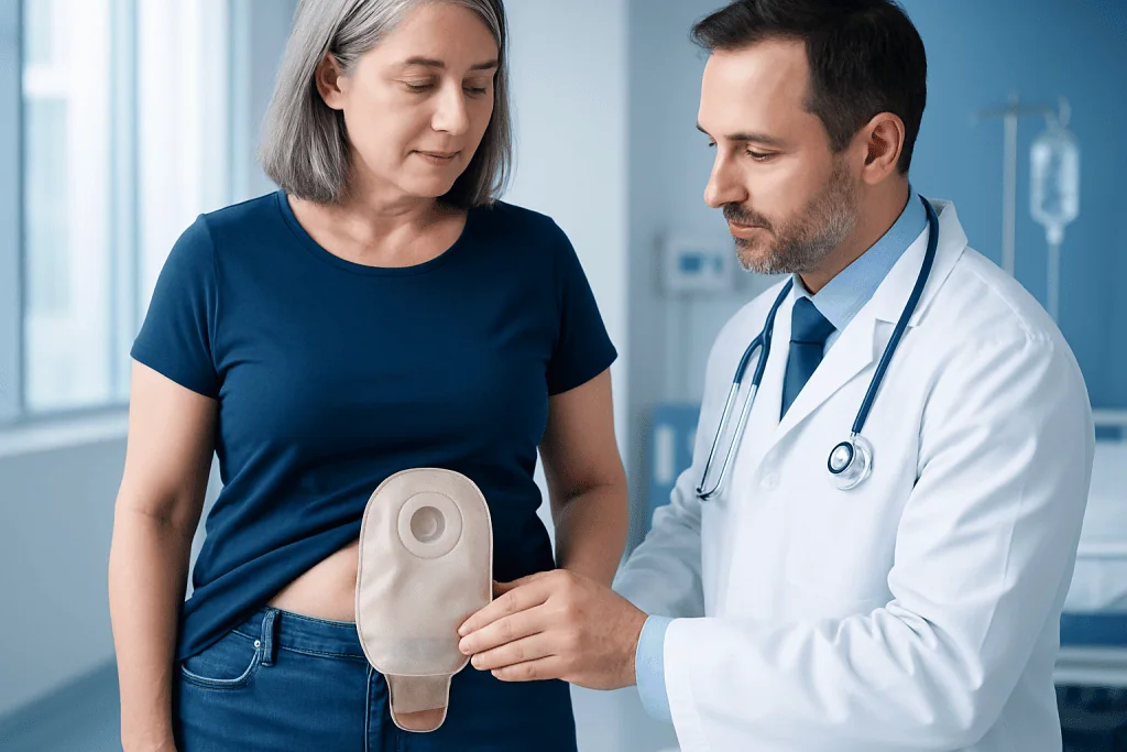 Types of colostomy and how the pouch system works — colostomy bag