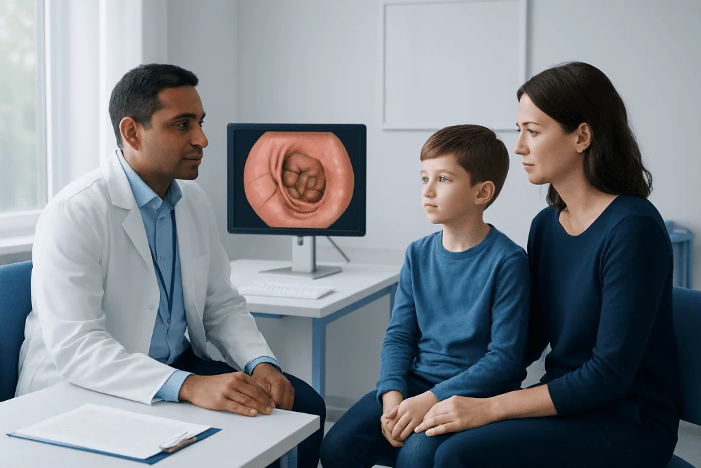 Pediatric Endoscopy: Why a Child May Need It and What Parents Can Expect 3 Types of pediatric endoscopy and what they can show — pediatric endoscopy