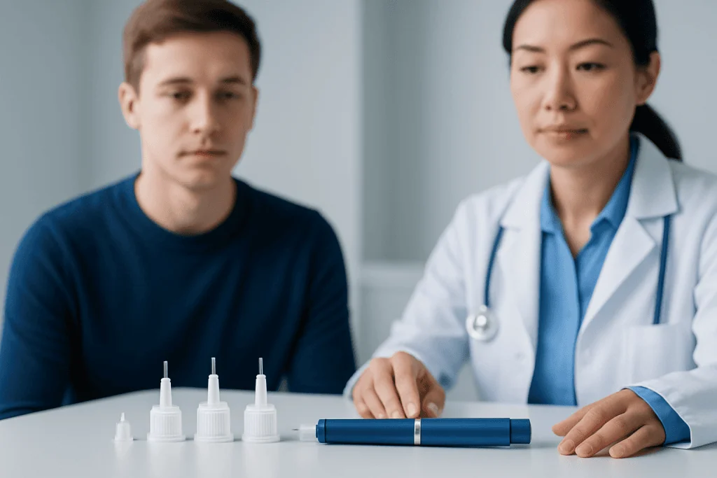 Types, sizes, and parts of insulin pen needles — insulin pen needles