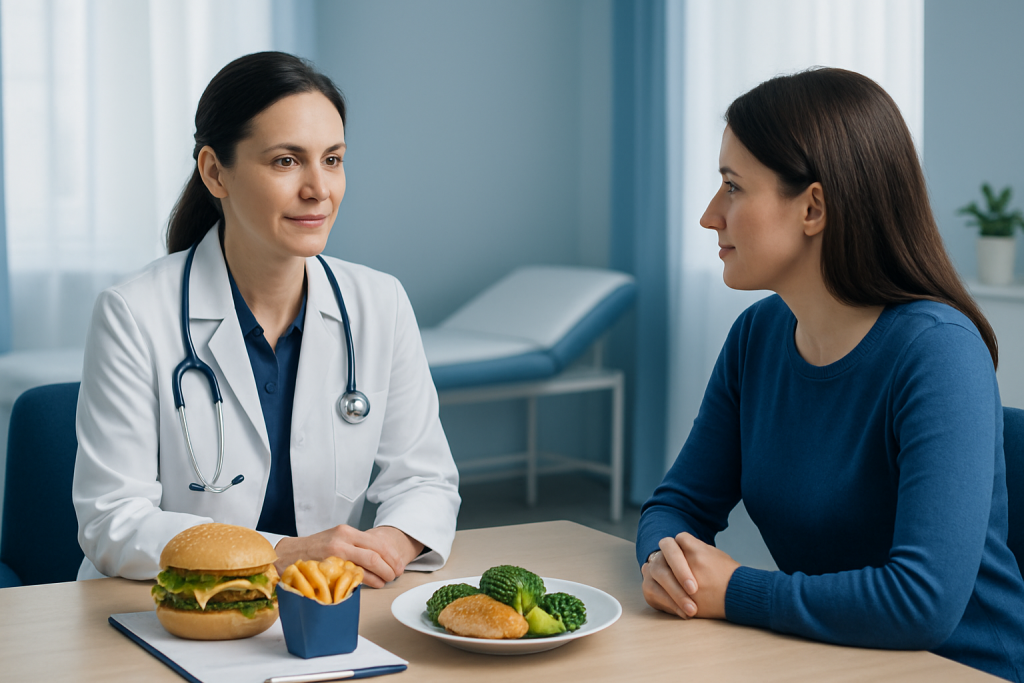 Typical food choices and nutritional trade-offs — keto fast food