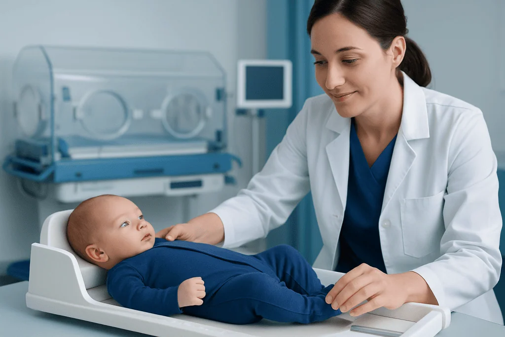 Typical infant length ranges by age — normal infant length
