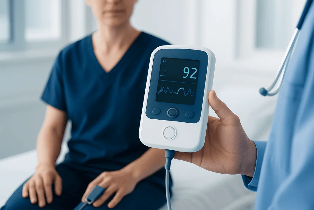 Understanding the numbers on a pulse oximeter — oximeter readings