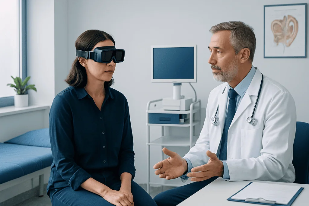 VNG: what happens during the test and what it can detect — neuro-otology tests for dizziness