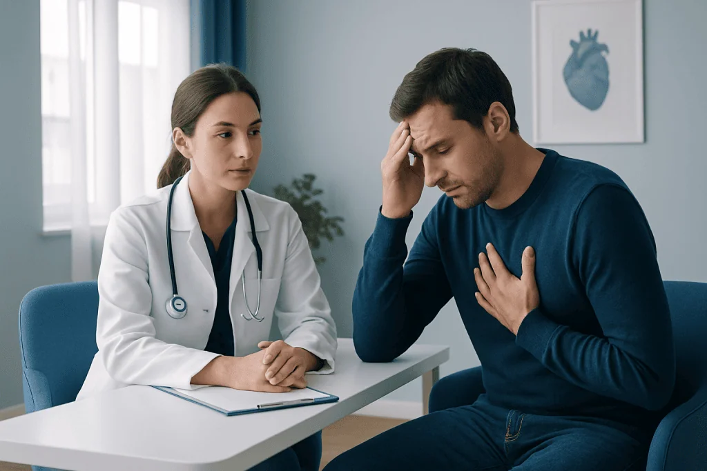 Anxiety or Heart Problem? Symptoms That Should Be Checked Promptly 3 Warning signs that should be checked promptly — anxiety or heart problem