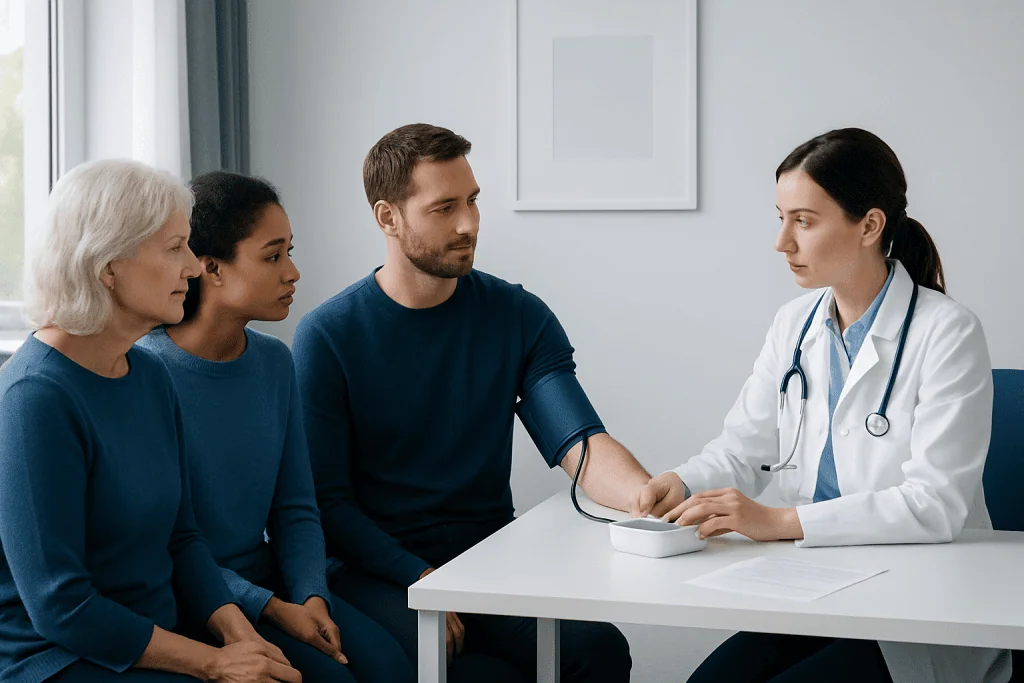 What 110/66 may mean by age group and life stage — 110/66 blood pressure
