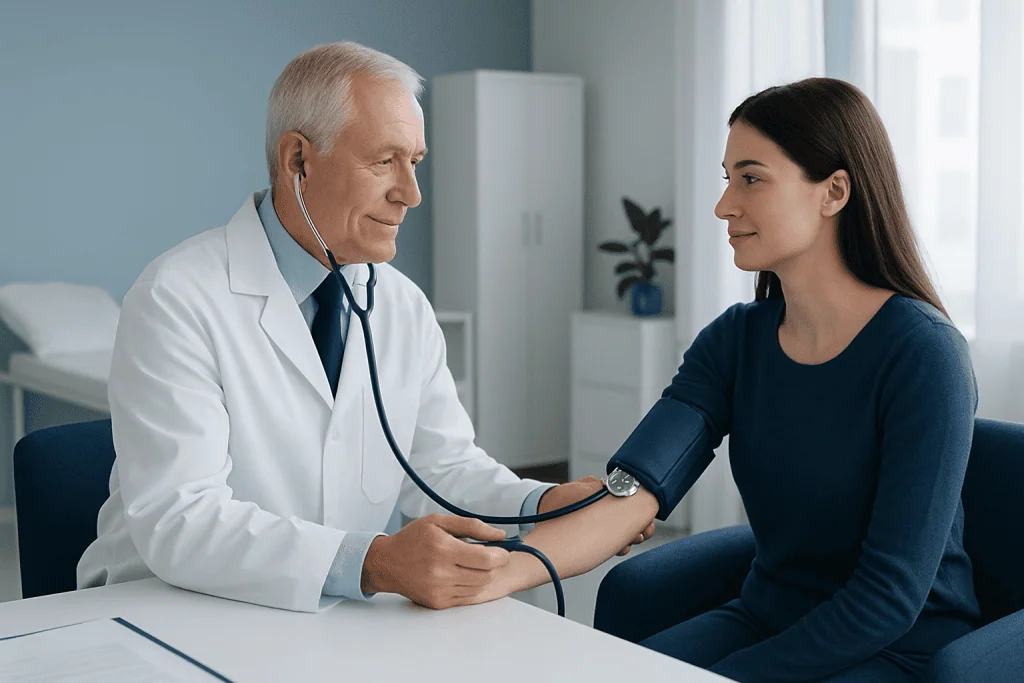What 110/68 may mean by age group and situation — 110/68 blood pressure