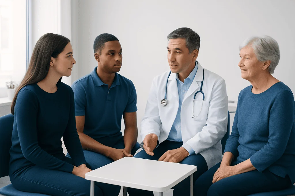 What 118/82 may mean by age group — 118/82 blood pressure
