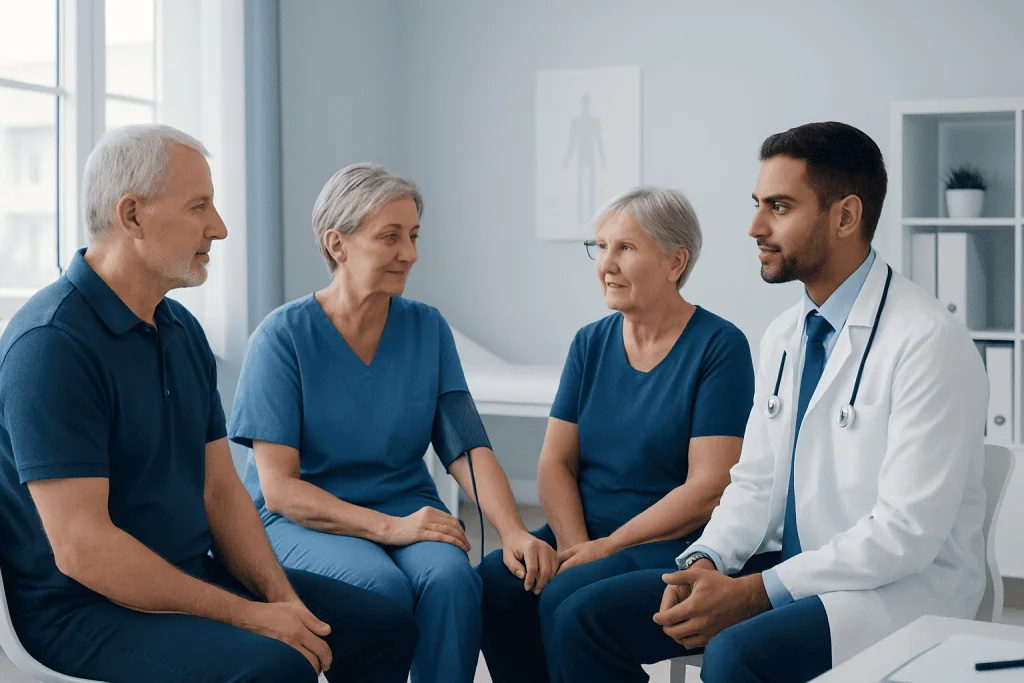 What 122/74 may mean by age group and health status — 122/74 blood pressure