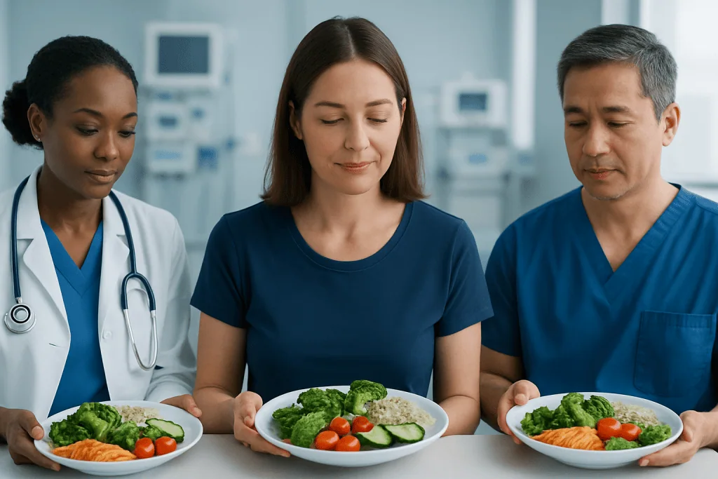 What a balanced eating pattern looks like — healthy eating