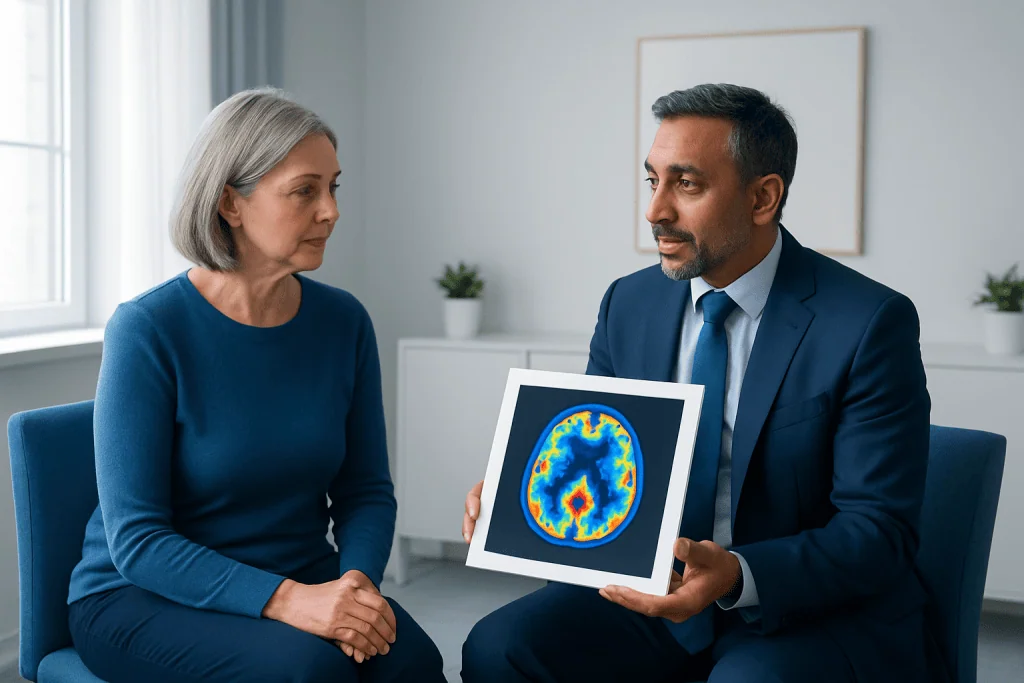 What a brain PET scan shows — Brain PET vs MRI
