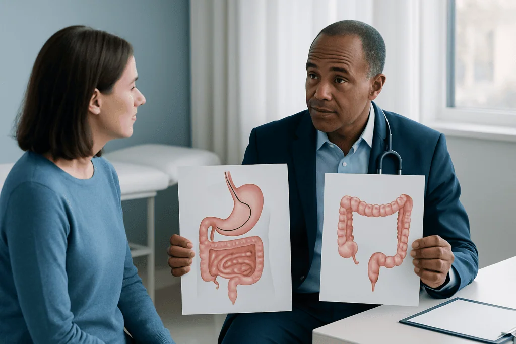 What a Colonoscopy Looks At — upper endoscopy vs colonoscopy