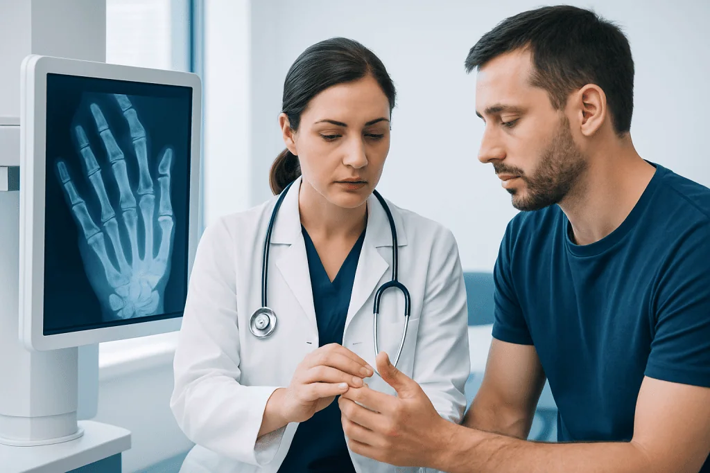 What a Finger Sprain and a Broken Finger Actually Mean — sprained finger vs broken