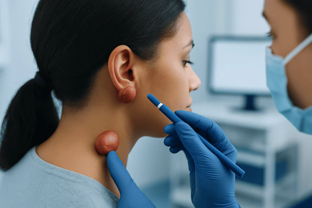 What a keloid looks and feels like — keloids and piercings
