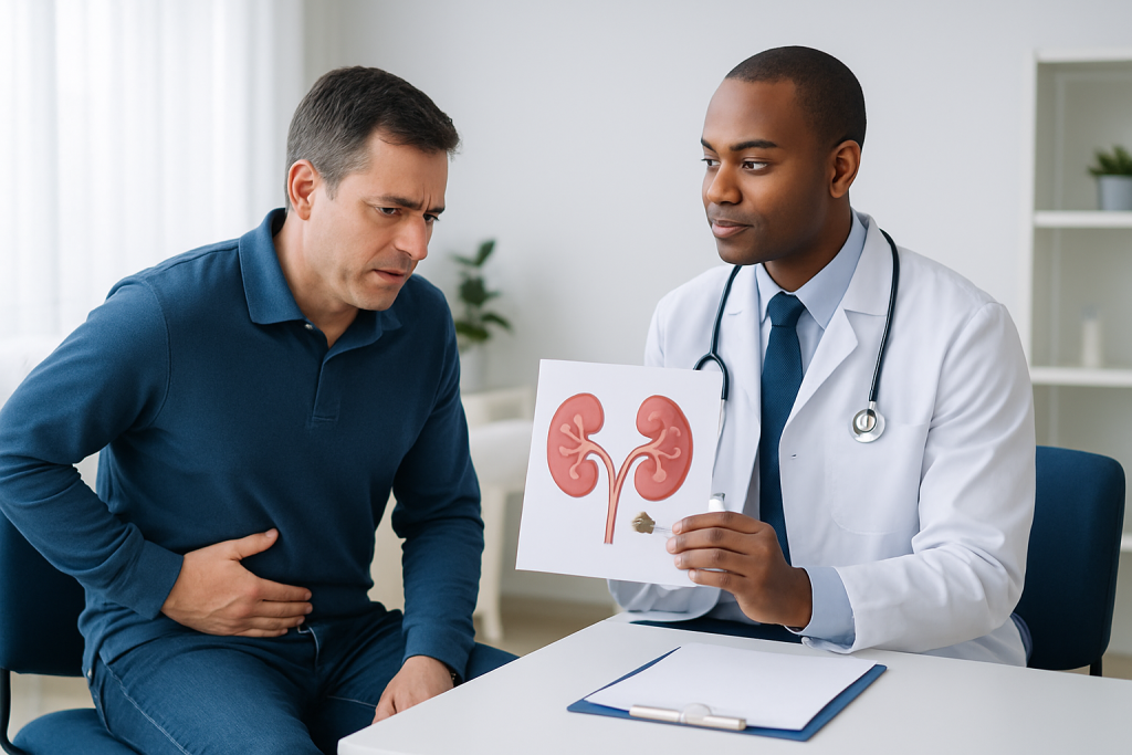 What a person may notice when a stone is passing — what do kidney stones look like
