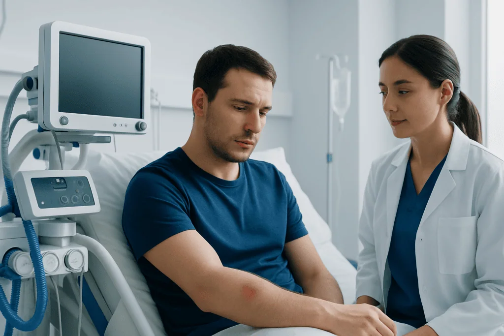 What a Spider Bite Can Feel Like — spider bite