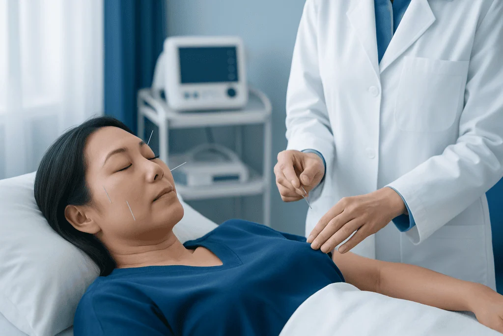 What acupuncture needles feel like during treatment — acupuncture needles
