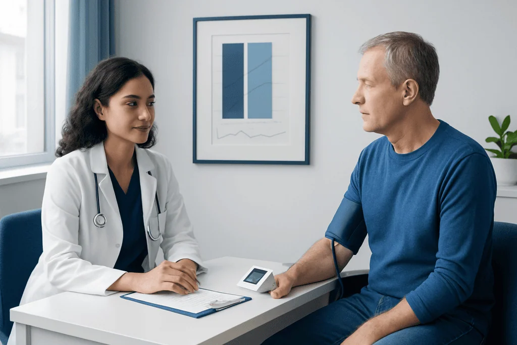 What affects blood pressure readings — blood pressure chart