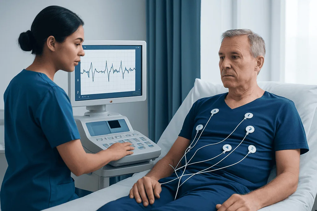 What an ECG can show — abnormal ecg