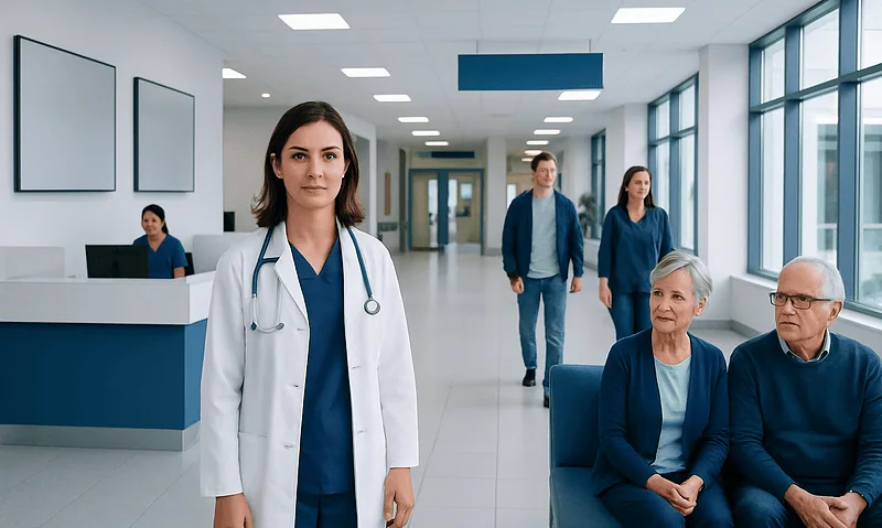 Autosomala — Explained by Medical Evidence, Not Myths 8 Medical team at Acibadem Hospital providing patient care and consultation.