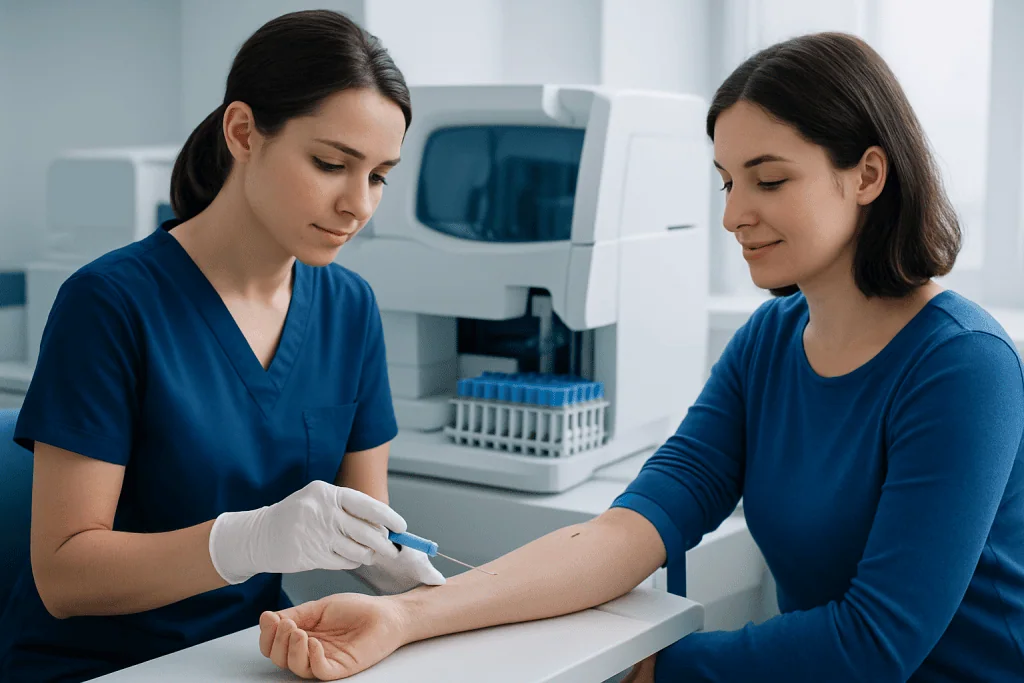 What blood tests are usually checked — bloodwork pcos