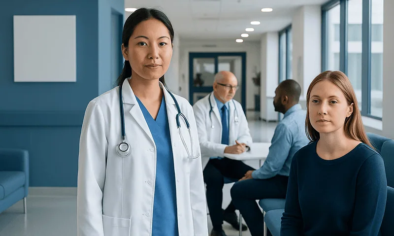 Bronchopneumonia: Common Causes, Warning Signs, and When to Worry 2 Medical consultation at Acibadem Hospitals Group with healthcare professionals.