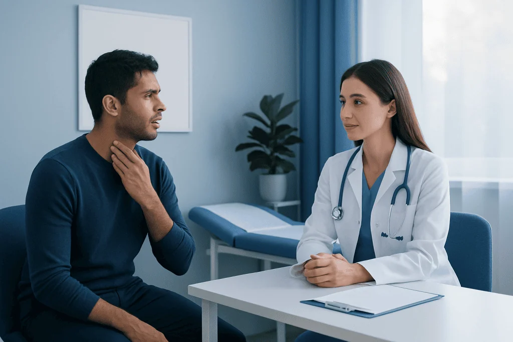What can really cause throat symptoms? — throat chakra