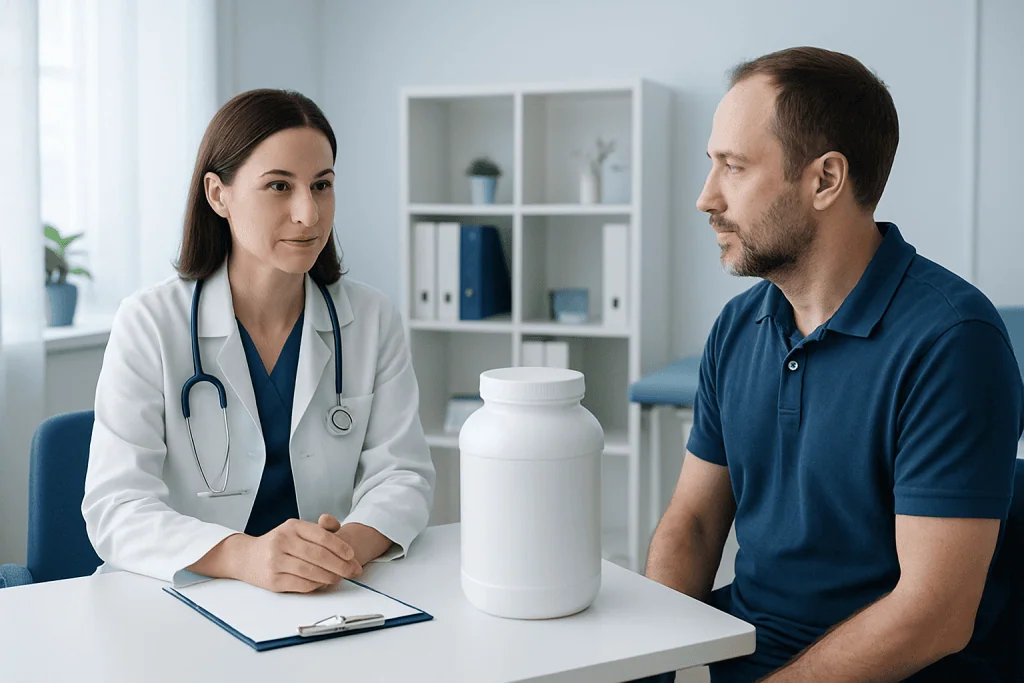 What clinical research supports — protein powder whey