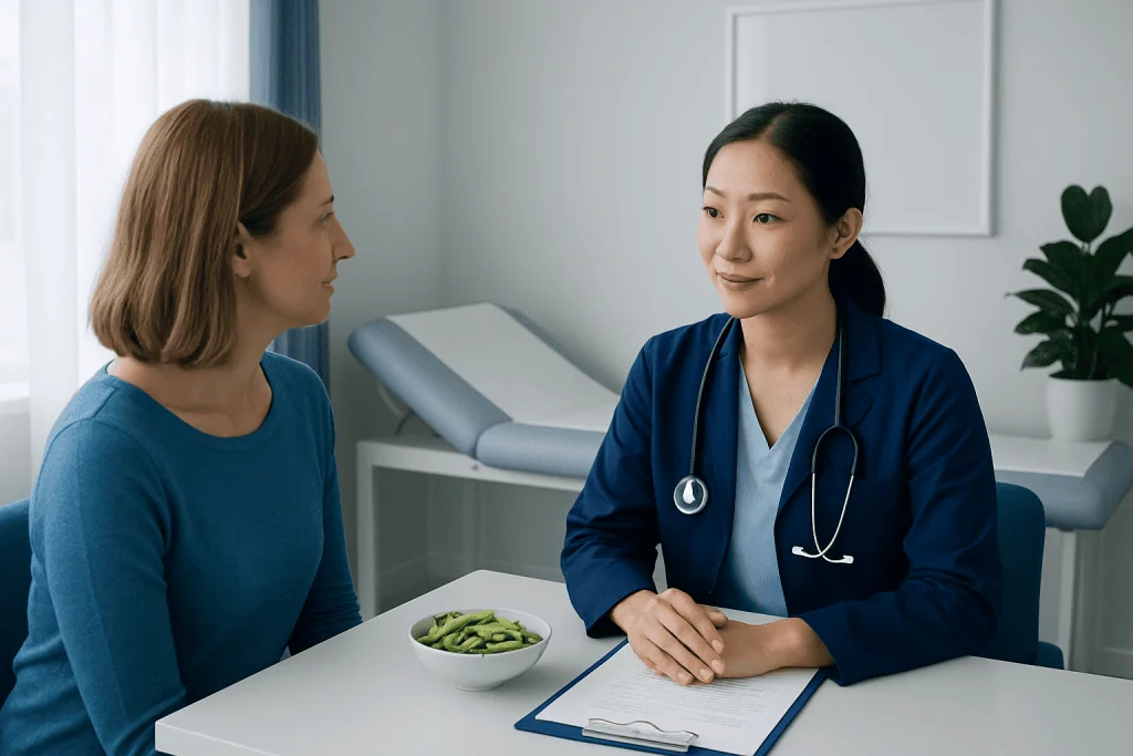 What clinical research supports — edamame nutrition