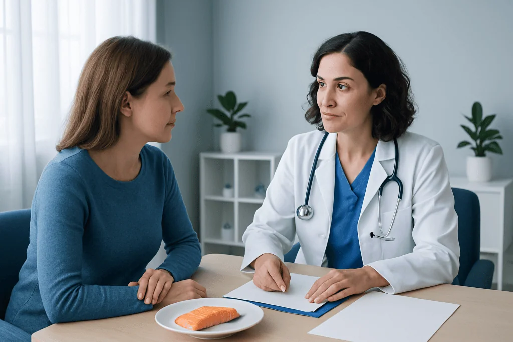 What clinical research supports, and what it does not — nutrition info on salmon