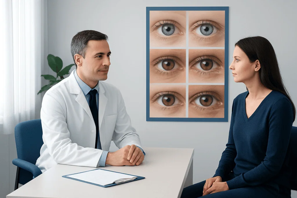 What Determines Eye Color — colour of eyes chart