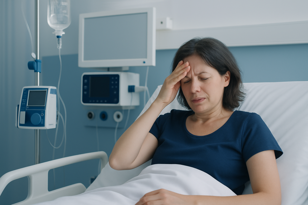 What dizziness can feel like — woken up by dizziness