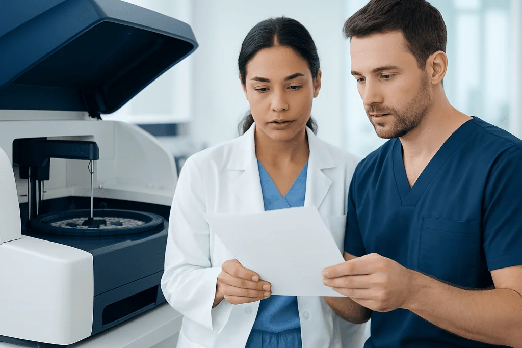 What each part of the report means — how to read a blood test