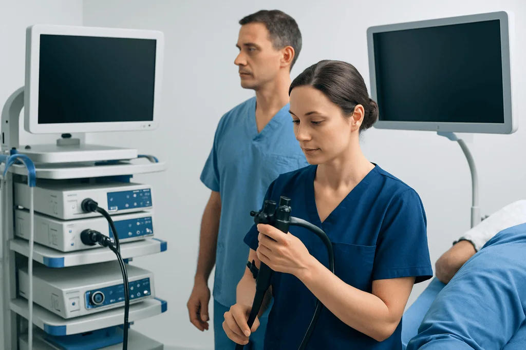 Sigmoidoscopy vs Colonoscopy: Which Test Looks at What? 2 What each test looks at — sigmoidoscopy vs colonoscopy