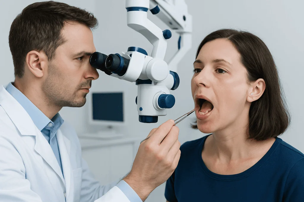 What early oral cancer may look like — oral cancer pictures